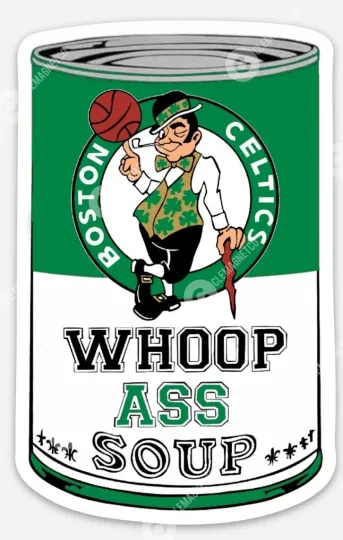 Boston Celtics Soup Magnet - NBA Boston Massachusetts Tatum Brown