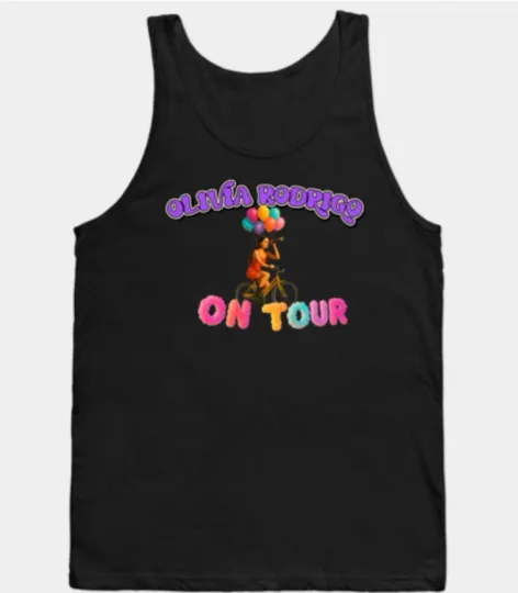 Discover Olivia Rodrigo - On Tour Tank Top