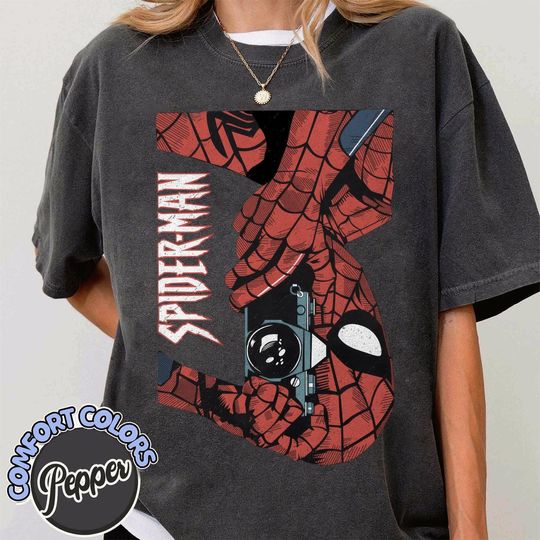 Discover Vintage Spider-Man Brand New Day T-Shirt: Spiderman Marvel T-shirt, Tom Holland Spidey Tee