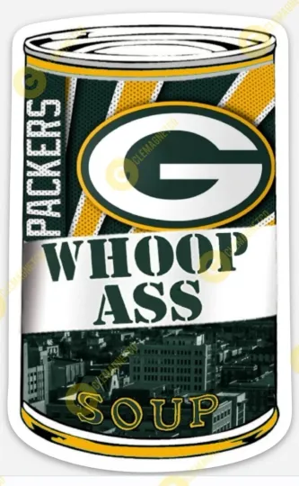 Discover Green Bay Packers Football Magnet with Rodgers, Jones, and Cheeseheads