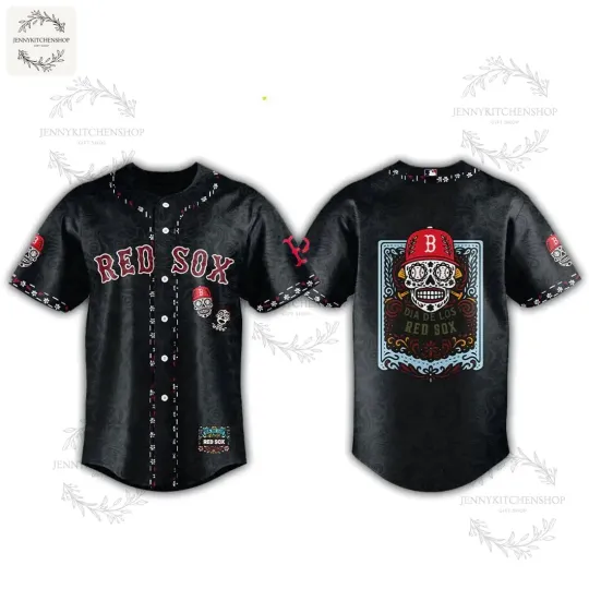 Red Sox Dia De Los Jersey Baseball Jersey