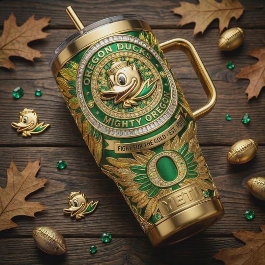 Discover Oreg ducks Mighty Oregon 40oz Tumbler College Sports Fan Insulated Travel Mug