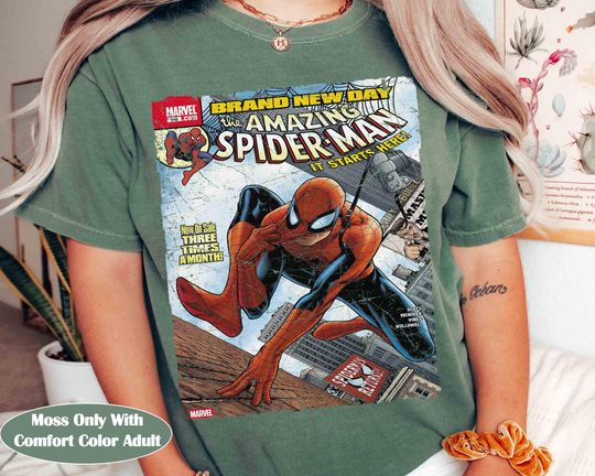 Discover Marvel The Amazing Spider Man Brand New Day Comic Book Shirt, MCU Fans Party 2026