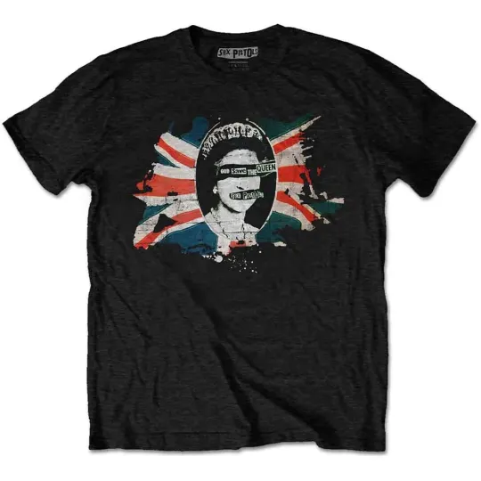The Pistols God Save The Queen T-Shirt Unisex Mens
