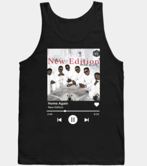 Discover New Edition Way Tour 2026 R&B Concert Vintage Tank Top
