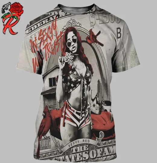 Discover Sexyy Red 3D T-Shirt Unisex