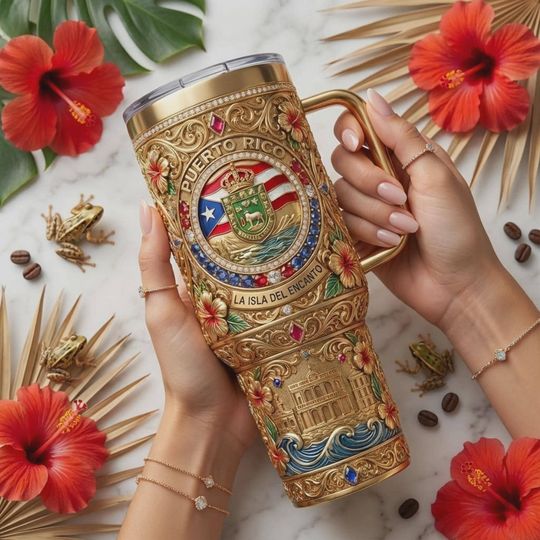 Discover 40oz Celestial Tumbler Moon And Stars Travel Mug Handled Cup Boho Gift