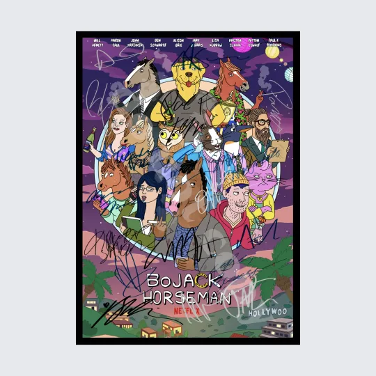 BoJack Horseman Poster  Vertical Premium Matte