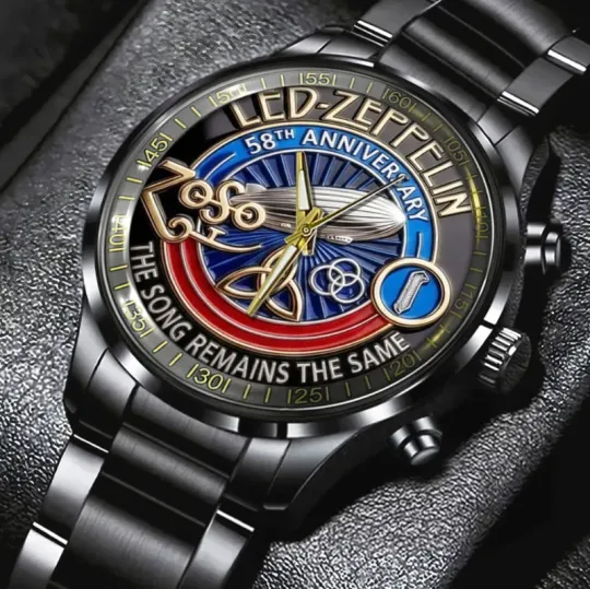 Discover LED ZPELIN 58th Anniversary The Song Remains The Same Zoso Watch