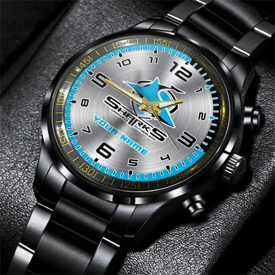 Discover Cronulla Sharks NRL HandWatch Personalized Gift For Fans