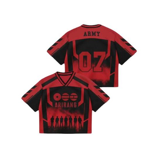 Discover Number 02 Baseball Jersey Shirt, Red Black Mesh Tee, Kpop Inspired Streetwear, Unisex Sport Outfit , Gift For Fans