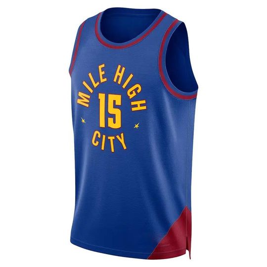 Discover Jokic Unisex Basketball Jersey, Blue Statement Edition , Gift For Him