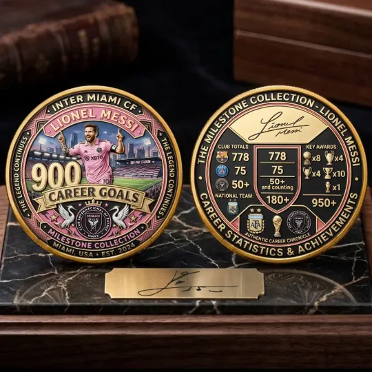 Discover Miami Football Star Commemorative Coin Collector Gift