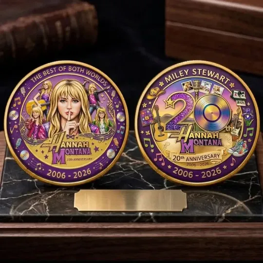The Hannah Montana Coin, Hannah Montana 20th Anniversary come home - Gold Coin