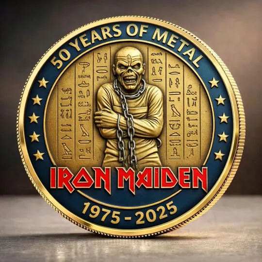 Discover Maiden 50th Anniversary Commemorative Coin