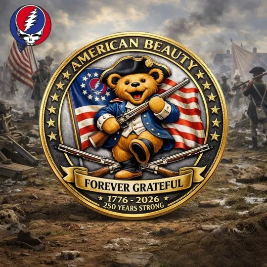 Discover Greateful Dead Music Commemorative Coin
