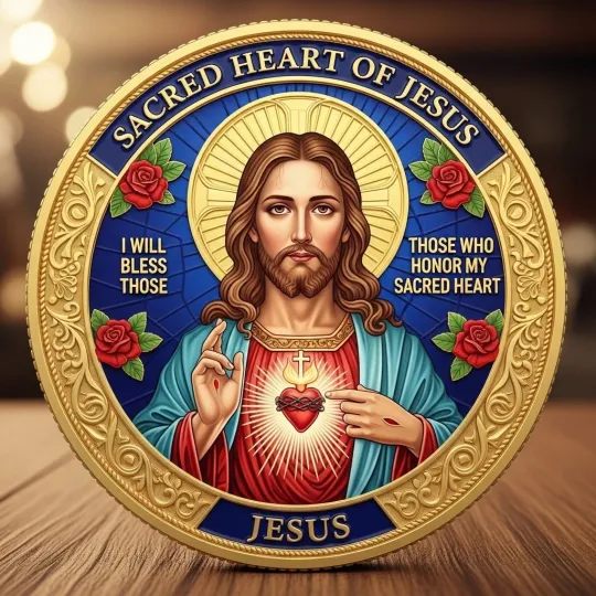 Discover Christian Jesus Commemorative Coin