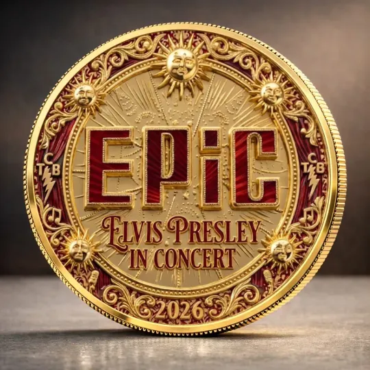Elvis Presley Commemorative Coin