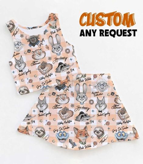 Discover Zootopia Outfit, Activewear Set, Adult Child Disney Shirt, Athletic Set, Disney Athletic Set, Athletic Fabric,Disney Outfit