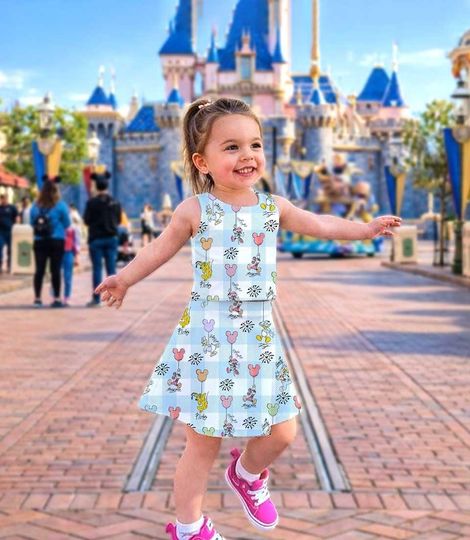 Discover Mickey Balloon Activewear Set, Magical Park Signature Outfit, Minnie Pluto RunDisney Summer Vacation Skort Birthday Gift