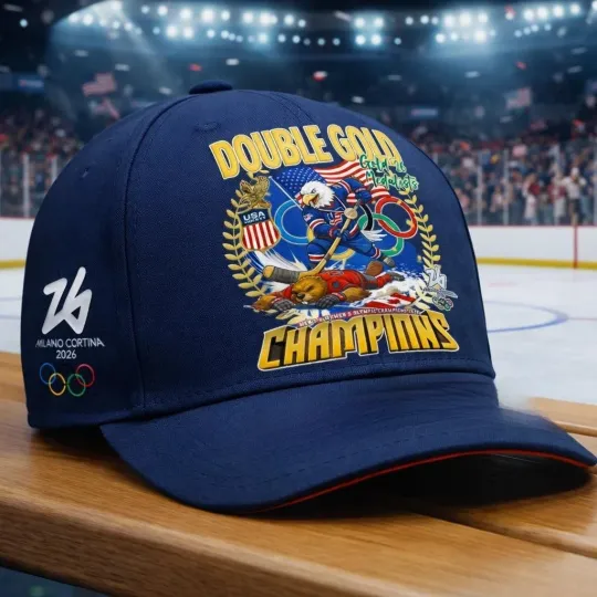 USA Men’s Hockey 2026 Winter Olympics Baseball Cap