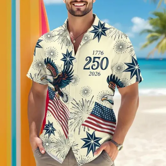 Discover USA 250th Anniversary Hawaii Shirt