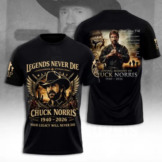 Chuck Norris 3D T-Shirt