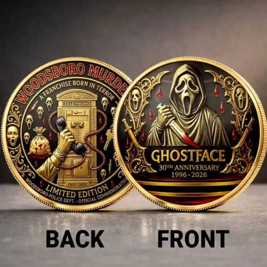 Discover Scream 30th Anniversary Commemorative Coin