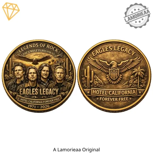 Eagles Legacy Coin Hotel California 1971 2026 Commemorative Coin