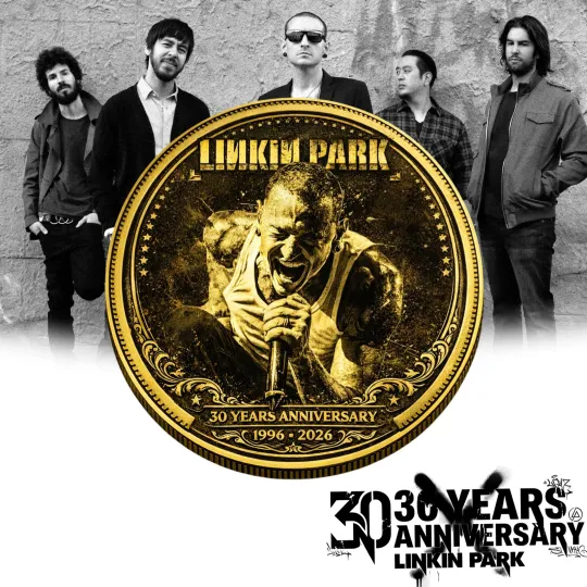 Linkin Park 30th Anniversary Shirt 1996 2026 Commemorative Coins