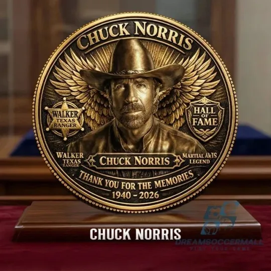 Discover Chuck Norris The Legend Texas Ranger 1940-2026 Commemorative Coin