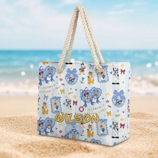 Discover Magical Mouse Tote Bag, Disney Park Castle Tote Bag, Mickey And Friends Tote Bag, Vacation Tote Bag