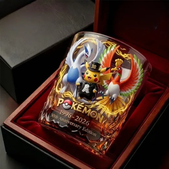 Discover Pika PKM 30th Anniversary Collector’s Whiskey Glass