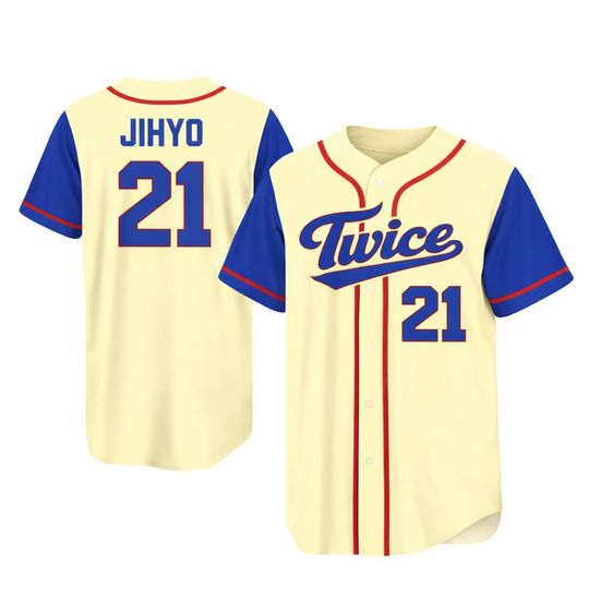 Discover Personalized Name & Number Twice Baseball Jersey, Custom Twice This is For Jersey For Adult Kid, Kpop Cheer Gift For Fans