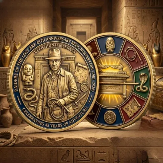 Discover Indiana Jones 45Th Anniversary Relic Hunter Coin
