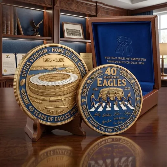Coast Eagles 40th Anniversary Commemorative Coin