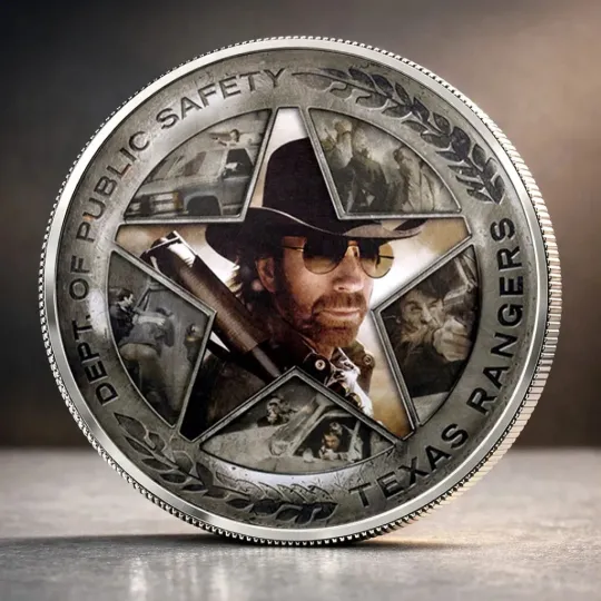Discover Chuck Norris Commemorative Coin