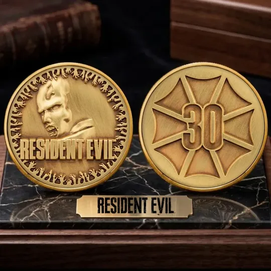 Discover Resident Evil 30th Anniversary Commemorative Coin
