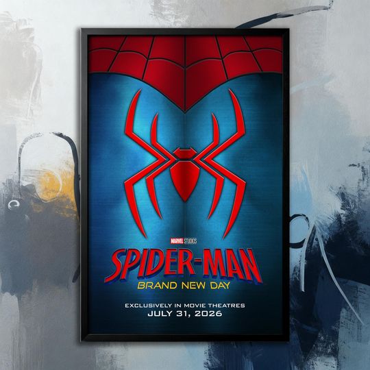 Discover Movie Poster- Spider-Man: Brand New Day (2026)| Wall Art Collection| Poster Unframed