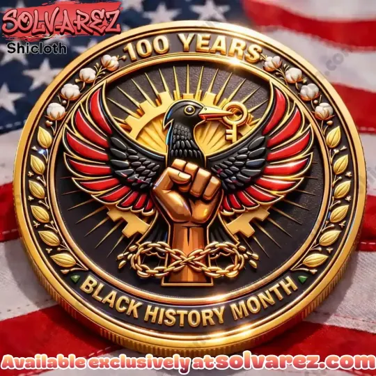 Discover Black History Month 100 Years Commemorative Coin 1926-2026