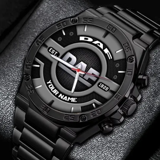 Discover DAF Truck Personalized Fashion Hand Watch Gift For Fan