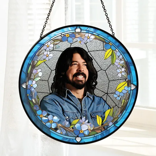 Discover D Grohl Stained Glass Suncatcher - Home Window Hanging Ornament