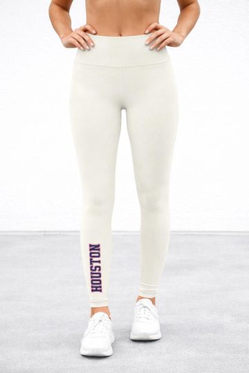 Discover Houston High Waisted Yoga Pants, Workout Leggings, Athletic Fitness Leggings, Gym Yoga Pants, Activewear Bottoms