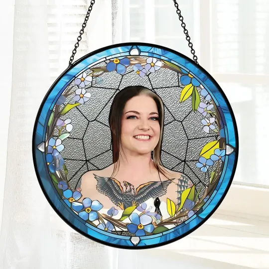 Discover Ashley McBryde Stained Glass Suncatcher - Home Window Hanging Ornament