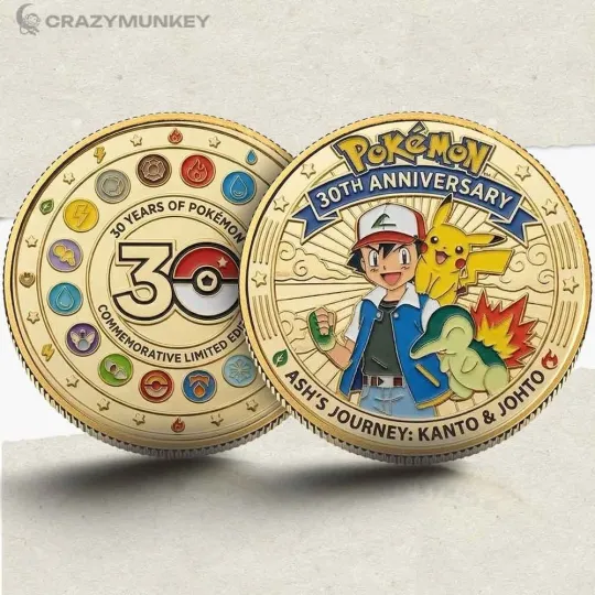 Discover PKM 30th Anniversary Commemorative Coin