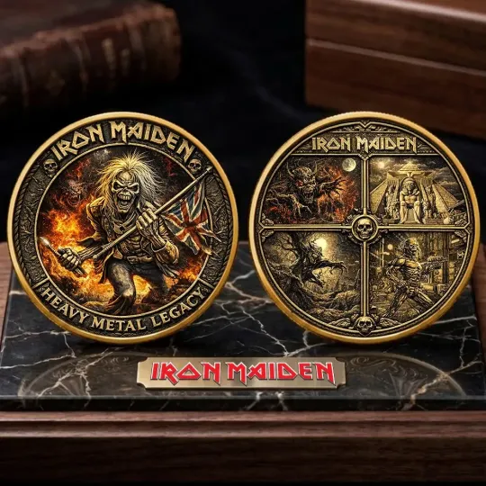 Discover Iron Maiden Commemorative Coin