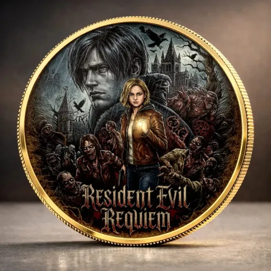 Discover Resident Evil Requiem Commemorative Coin