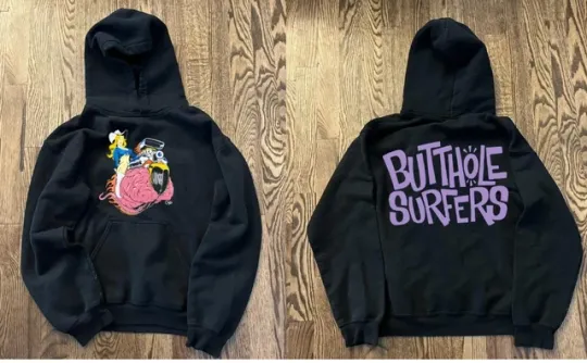 Discover Butthole Surfers Band Poster Gift For Fan Hoodie