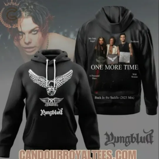 Yungblud One More Time Back In The Saddle 2025 Hoodie