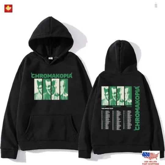 Tyler The Creator Chromakopia World Tour 2025 Double Sided Hoodie